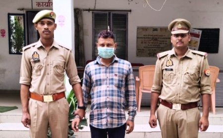 Hardoi : हरियावां पुलिस ने मारपीट और धमकी के मामले में एक अभियुक्त को गिरफ्तार किया