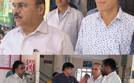Saharanpur : अस्पताल के औचक निरीक्षण में मिलीं खामियां, समय पर न आने और गंदगी पर अधिकारियों ने जताई कड़ी नाराजगी