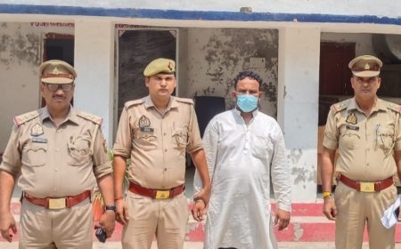 Hardoi : हरदोई में गैंगस्टर एक्ट का आरोपी गिरफ्तार, पशु चोरी के संगठित गिरोह का है सदस्य