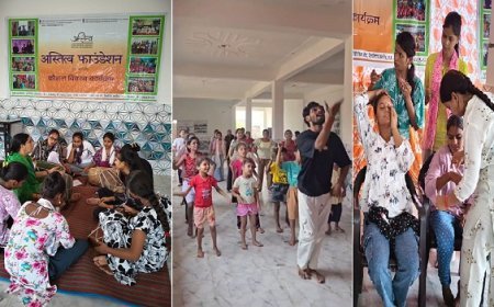 Hardoi: अस्तित्व फाउंडेशन के प्रशिक्षण शिविर में कौशल विकास और आत्मरक्षा पर जोर