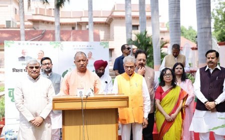 Lucknow: कोई पानी बहाए या टोंटी चुराए तो रोकें, पर्यावरण रक्षा सबकी जिम्मेदारी: मुख्यमंत्री