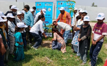 Hardoi: विश्व पर्यावरण दिवस पर युवाओं को पर्यावरण संरक्षण का संदेश, पौधरोपण व जागरूकता कार्यक्रम आयोजित