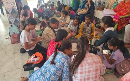 Hardoi: अस्तित्व फाउंडेशन का प्रशिक्षण शिविर बना महिलाओं और बच्चों के लिए आत्मनिर्भरता का मंच