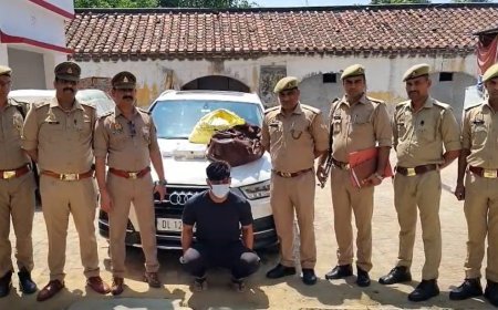 Saharanpur : दोमुंहे सांप के नाम पर धोखाधड़ी करने वाला शातिर ठग गिरफ्तार, ऑडी कार और नकदी बरामद