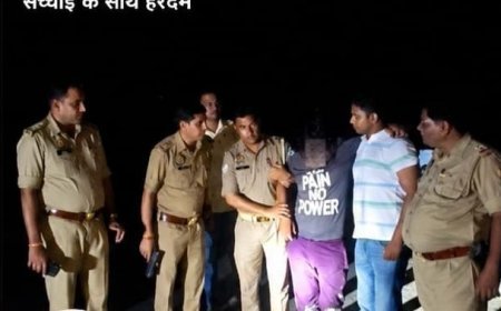 Saharanpur : पशु चोरों और पुलिस के बीच मुठभेड़, एक बदमाश के पैर में गोली लगी और दूसरा गिरफ्तार
