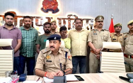 Sitapur : लक्ज़री कारों से चोरी करने वाले हिस्ट्रीशीटर समेत दो बदमाश गिरफ्तार, 77 लाख का माल बरामद