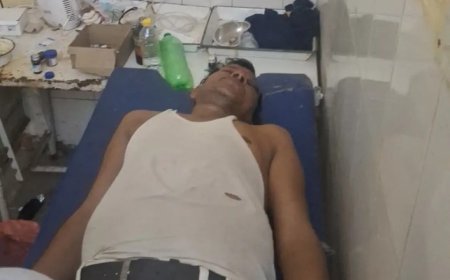 Hardoi : ई-रिक्शा की टक्कर से बाइक सवार व्यक्ति गंभीर रूप से घायल, अस्पताल में इलाज जारी