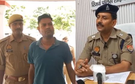 बलिया में लूट कांड का 48 घंटे में पर्दाफाश : अपनों ने ही रची थी साजिश, भाभी और भाई गिरफ्तार। 