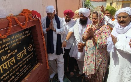 Bajpur : विधायक यशपाल आर्य ने गुरुद्वारे के सौंदर्यीकरण कार्य का किया शिलान्यास, 15 लाख की लागत से बदलेंगे दिन
