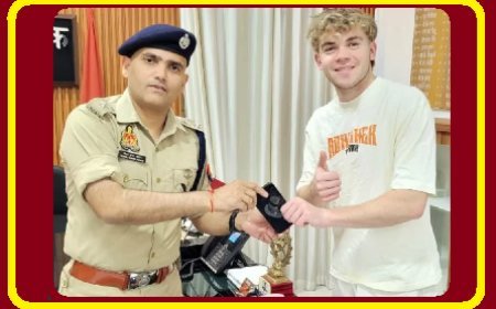 Lucknow: ऑस्ट्रेलियाई इन्फ्लुएंसर हुआ 'सीएम योगी की पुलिस' का मुरीद, IPL फाइनल में खोया मोबाइल, यूपी पुलिस ने लौटाया