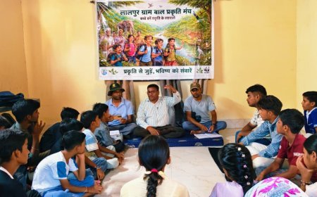 Pilibhit: इडीसी के सदस्यों और  चिल्ड्रन नेचर क्लब के बच्चों ने पीलीभीत टाइगर रिजर्व की सैर, वन एवं वन्य जीवों के  संरक्षण की ली सीख