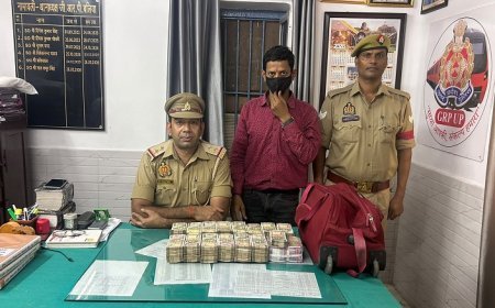 Ballia: छपरा एक्सप्रेस में युवक के बैग से 36.25 लाख नकद बरामद, दस्तावेज न मिलने पर सीज