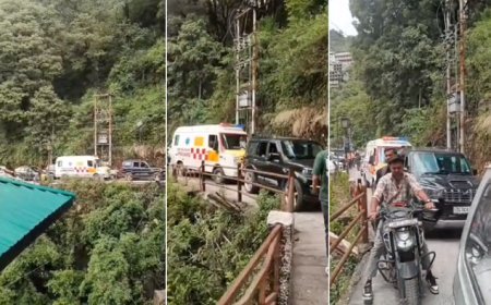 Mussoorie: मसूरी में जाम बना जिंदगी पर भारी, एंबुलेंस को आईटीबीपी मार्ग से पहुंचाया गया देहरादून