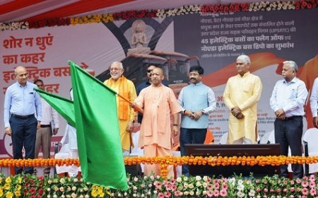 योगी सरकार की हरित पहल: उत्तर प्रदेश की सड़कों पर दौड़ेंगी हाइड्रोजन बसें, प्रतिदिन 2080 किलोग्राम ऑक्सीजन उत्पादन का दावा