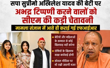 Azamgarh: बेटी के खिलाफ अपमानजनक टिप्पणी स्वीकार नहींः मुख्यमंत्री