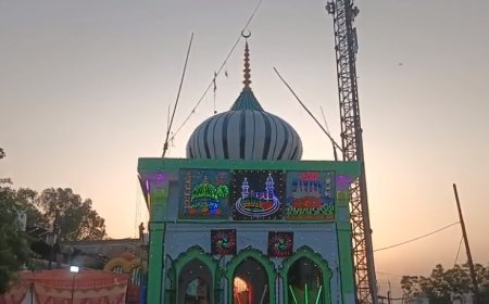 संभल में उर्स की रौनक चरम पर: मल्लक शाह बाबा के कुल शरीफ में उमड़े अकीदतमंद, शाह अली मुक्तकी दरगाह पर भी शुरू हुआ सालाना उर्स
