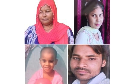 Saharanpur: भीषण सड़क हादसे में एक ही परिवार के 4 लोगों की मौत, मुख्यमंत्री ने लिया संज्ञान
