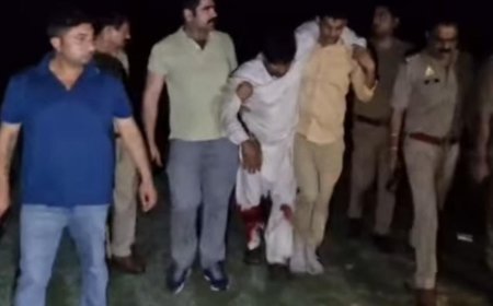 गोलियों की गूंज के बीच फतेहपुर पुलिस का एक्शन, एक गौकश गिरफ्तार, साथी फरार