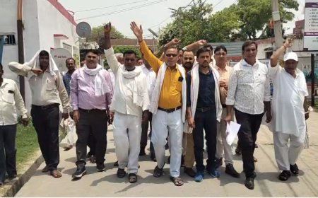 14 माह से मानदेय नहीं, सड़क पर उतरे रोजगार सेवक; 1 जुलाई को विधानसभा घेराव की चेतावनी