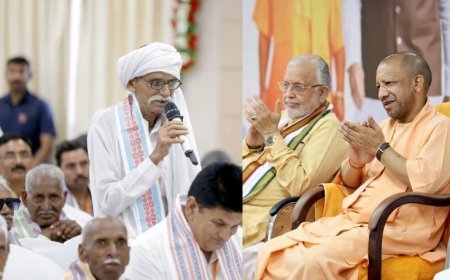 जेवर एयरपोर्ट की पहली उड़ान से राजधानी आए किसानों ने सीएम योगी से साझा किए अपने अनुभव