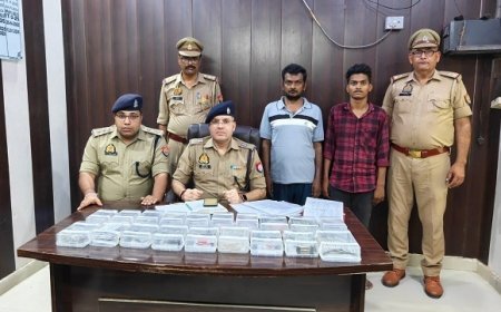सर्राफा कारोबार में बड़ी धोखाधड़ी का खुलासा, नकदी व आभूषणों समेत दो आरोपी गिरफ्तार