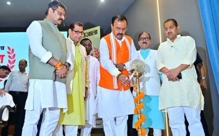 Lucknow : मजबूत गांव, समृद्ध प्रदेश और विकसित देश की असली बुनियाद हैं ग्राम प्रधान और लखपति दीदियां- उप मुख्यमंत्री केशव प्रसाद मौर्य