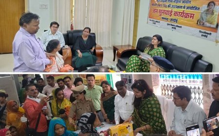 महिला आयोग सदस्य एकता सिंह ने सुनीं महिलाओं की समस्याएं, नवजात कन्याओं को वितरित की बेबी किट
