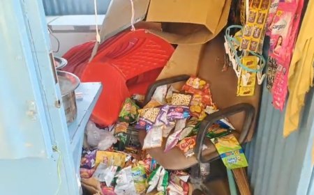 Bajpur : बाजपुर में दुकान की टिन काटकर साठ हजार रुपये के सामान की चोरी