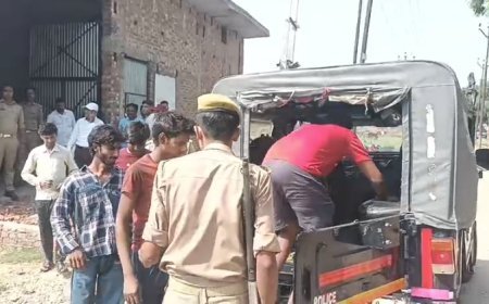 Sambhal : सम्भल में अवैध जींस वाशिंग प्लांट पर बड़ी कार्रवाई, 50वां प्लांट सील, 3.5 लाख की वसूली का आरोप, पूछताछ के लिए हिरासत में सात
