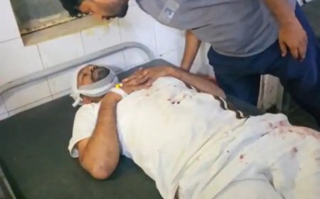 Hardoi : हरदोई में दो गाड़ियों की जोरदार भिड़ंत, प्रधान पति सहित पांच लोग गंभीर घायल