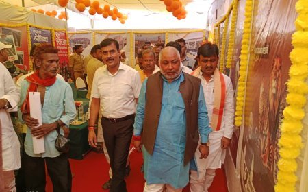 Ballia : पिता की विरासत नहीं संभाल नही पाए अखिलेश यादव सपा में मची है भगदड -दयाशंकर सिंह परिवहन मंत्री
