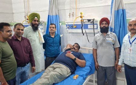 Bajpur : अंतर्राष्ट्रीय योग दिवस पर बाजपुर में स्वैच्छिक रक्तदान शिविर आयोजित, 16 यूनिट रक्त हुआ इकट्ठा
