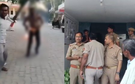 Sambhal : थाना परिसर में खुद को आग लगाने वाले ग्रामीण की दिल्ली एम्स में मौत, गांव बना पुलिस छावनी