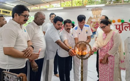Sitapur : सीतापुर में 12वें अंतर्राष्ट्रीय योग दिवस पर योगाभ्यास कार्यक्रमों का भव्य आयोजन