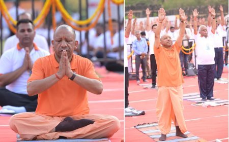 Jhansi : स्वस्थ शरीर ही स्वस्थ राष्ट्र का आधार, रोगों और असमय बुढ़ापे से बचने के लिए योग को जीवन का हिस्सा बनाएं- योगी