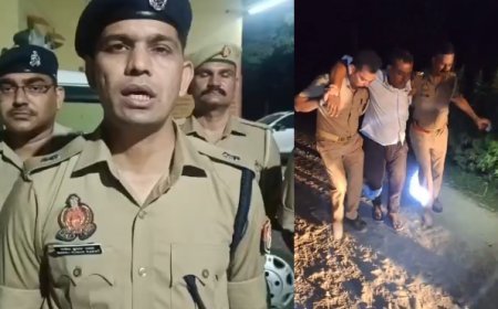 Sambhal : मासूम से दरिंदगी करने वाला पुलिस मुठभेड़ में गिरफ्तार, पैर में गोली लगने के बाद चढ़ा कानून के शिकंजे में