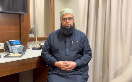 Deoband : हज-उमराह से वापसी पर केक कटिंग की रस्म इस्लामी तहज़ीब का हिस्सा नहीं: मौलाना क़ारी इसहाक़ गोरा
