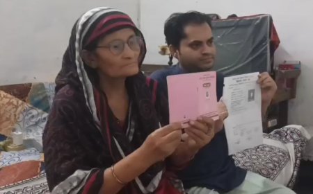 Sambhal : 50% दिव्यांग फराज की गुहार: 'अपात्र' बताकर निरस्त किया अंत्योदय राशन कार्ड, अब दो वक्त की रोटी का संकट