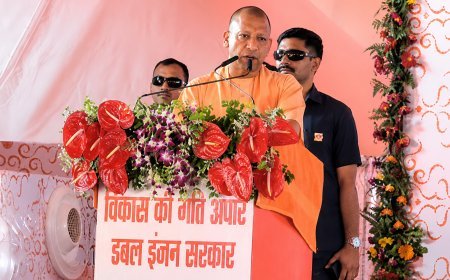 CM Yogi Aligarh Visit: अलीगढ़ को 462 करोड़ की विकास योजनाओं की सौगात, सीएम योगी बोले- रक्षा उत्पादन का बड़ा केंद्र बनेगा जनपद