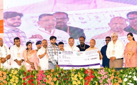 सीएम ने फिरोजाबाद में 658 करोड़ से अधिक लागत की 81 विकास परियोजनाओं का किया लोकार्पण/शिलान्यास
