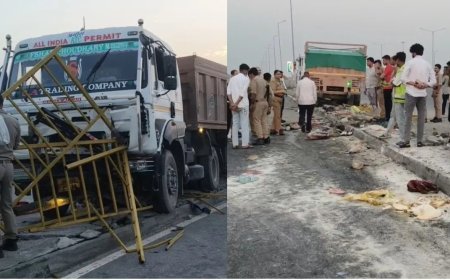 Hapur Road Accident: हापुड़ में NH-9 पर दर्दनाक सड़क हादसा, दो बच्चों की मौत से कोहराम, कई यात्री अस्पताल में भर्ती