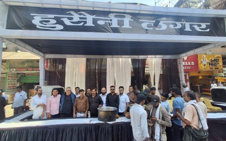 Kanpur : कानपुर में कर्बला के शहीदों की याद में लगा हुसैनी लंगर, भाईचारे की दिखी मिसाल