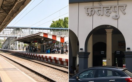 Amrit Bharat Station Scheme: फतेहपुर रेलवे स्टेशन का होगा कायाकल्प, एस्केलेटर और नए फुटओवर ब्रिज की मिलेगी सुविधा