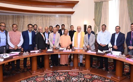 थ्री-एस मॉडल से देश में चमका उत्तर प्रदेश, बेंगलुरु रोडशो में बोले मुख्यमंत्री योगी आदित्यनाथ