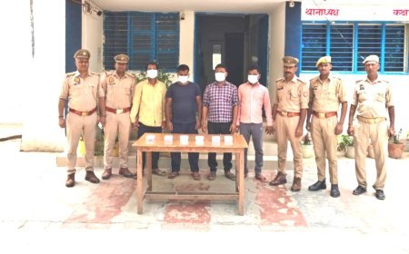 हरदोई में चोरी की बड़ी वारदात का खुलासा: पचदेवरा पुलिस ने चार आरोपियों को दबोचा, जेवर और नगदी बरामद