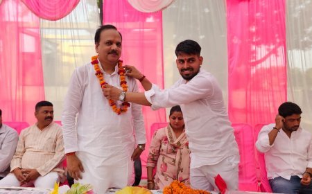 Hardoi : सवायजपुर विधानसभा के वरवन ग्राम में खाकी बाबा आश्रम के सौंदर्यीकरण कार्य का शुभारंभ