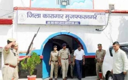 Muzaffarnagar : मुज़फ़्फ़रनगर जेल में बंद बंदी की संदिग्ध परिस्थितियों में मौत, परिजनों ने लगाया मारपीट का गंभीर आरोप