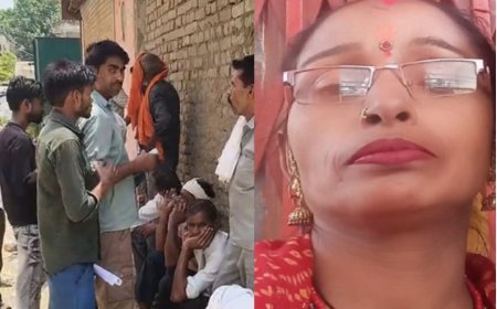 Hardoi : लखनऊ-पलिया राजमार्ग पर अज्ञात वाहन ने बाइक को मारी टक्कर, मायके से ताजिया देखकर लौट रही महिला की मौत, पति और बेटा घायल
