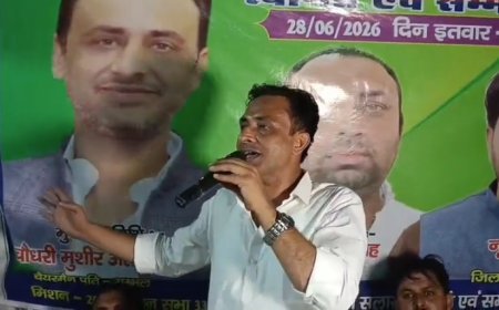 Sambhal : AIMIM नेता का बड़ा बयान, 'यादव नेताओं पर नहीं, सिर्फ मुस्लिम नेताओं पर होती है कार्रवाई'