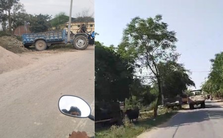 Hardoi : अरवल थाना क्षेत्र के दर्जनों गांवों में धड़ल्ले से चल रहा अवैध खनन, पुलिस और खनन विभाग की भूमिका पर उठे सवाल